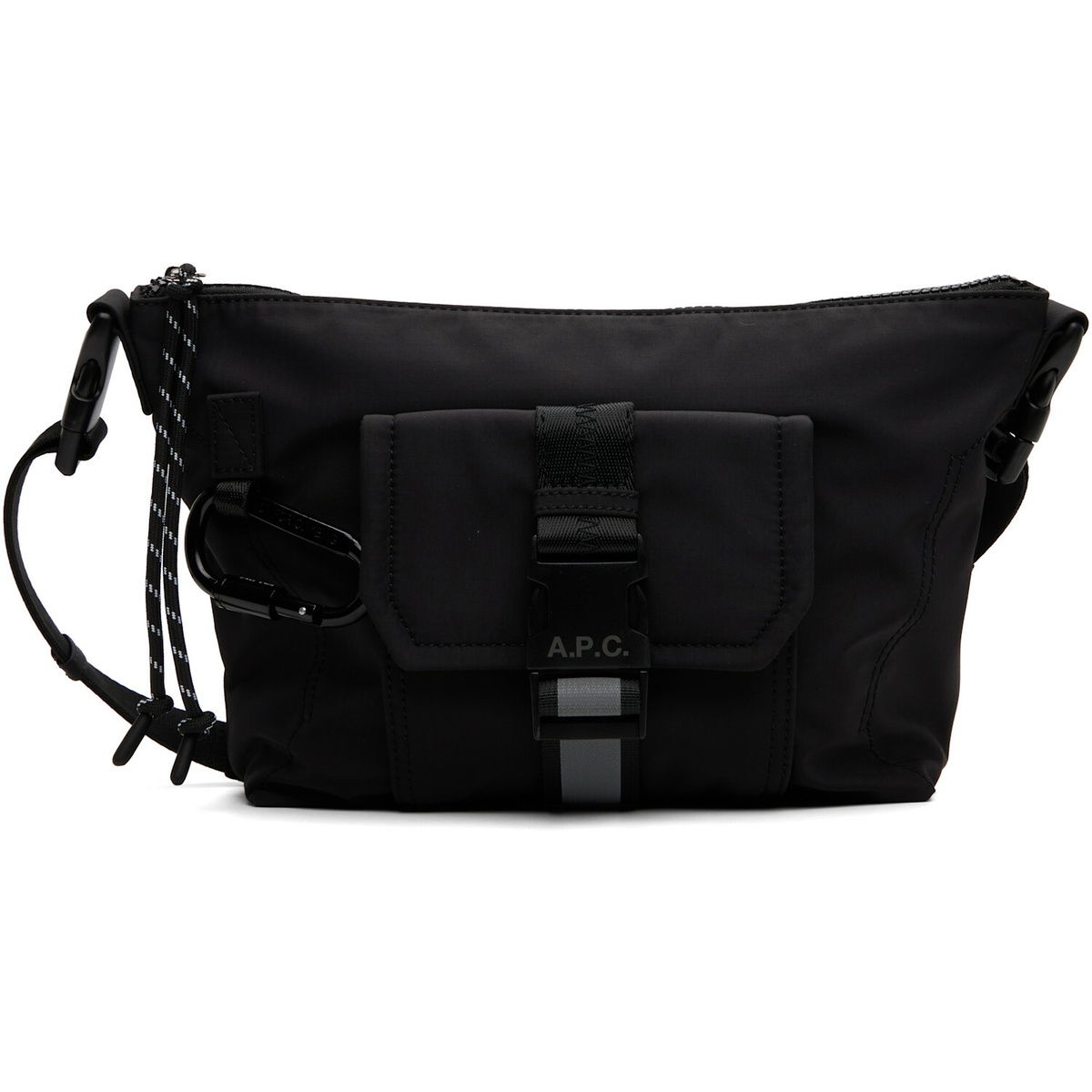 A.P.C. Black Trek Satchel