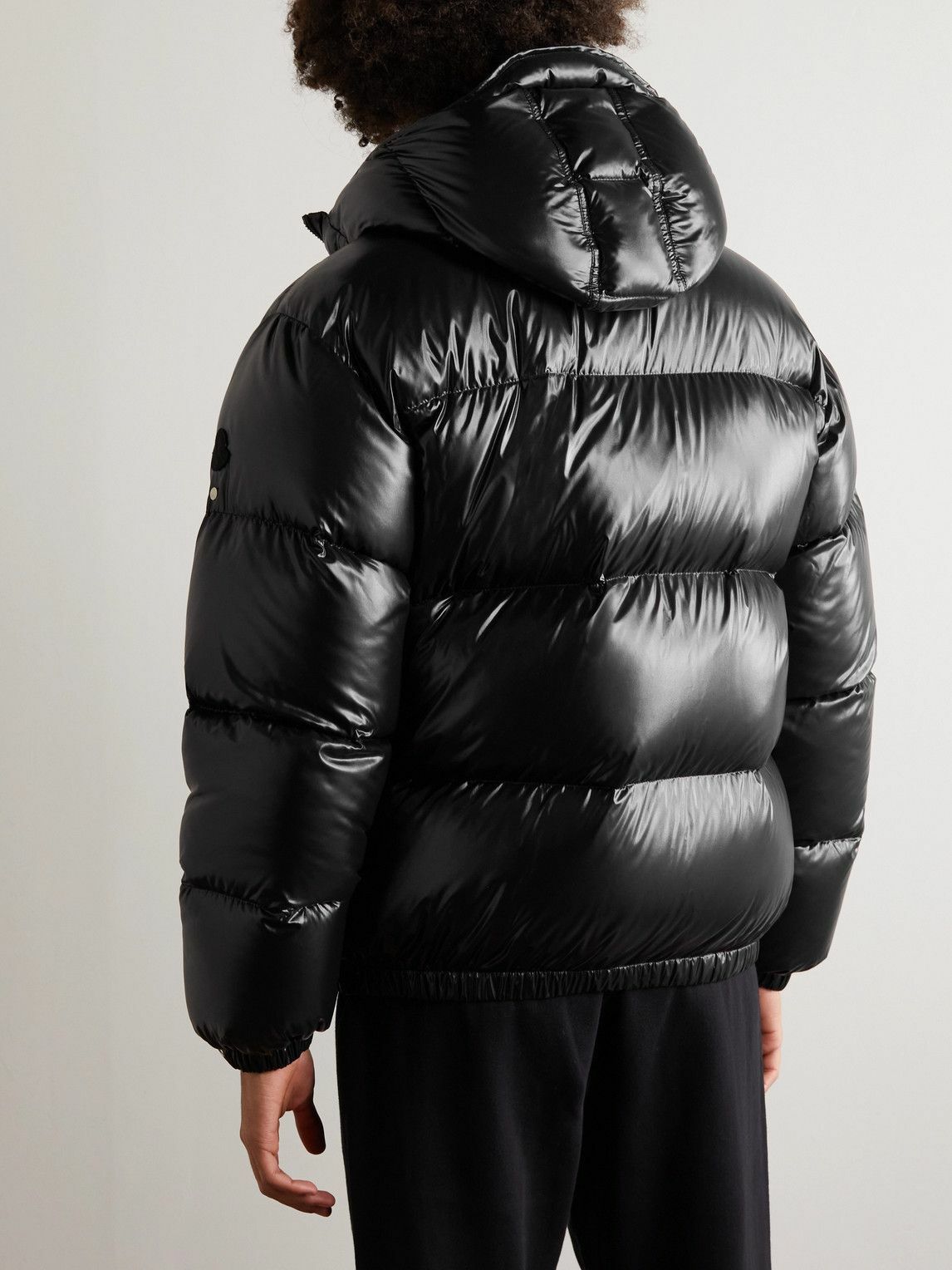 Moncler Genius - 6 Moncler 1017 ALYX 9SM Almondis Shell Hooded Down Jacket  - Black