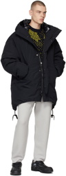 Holden Black Long Down Parka