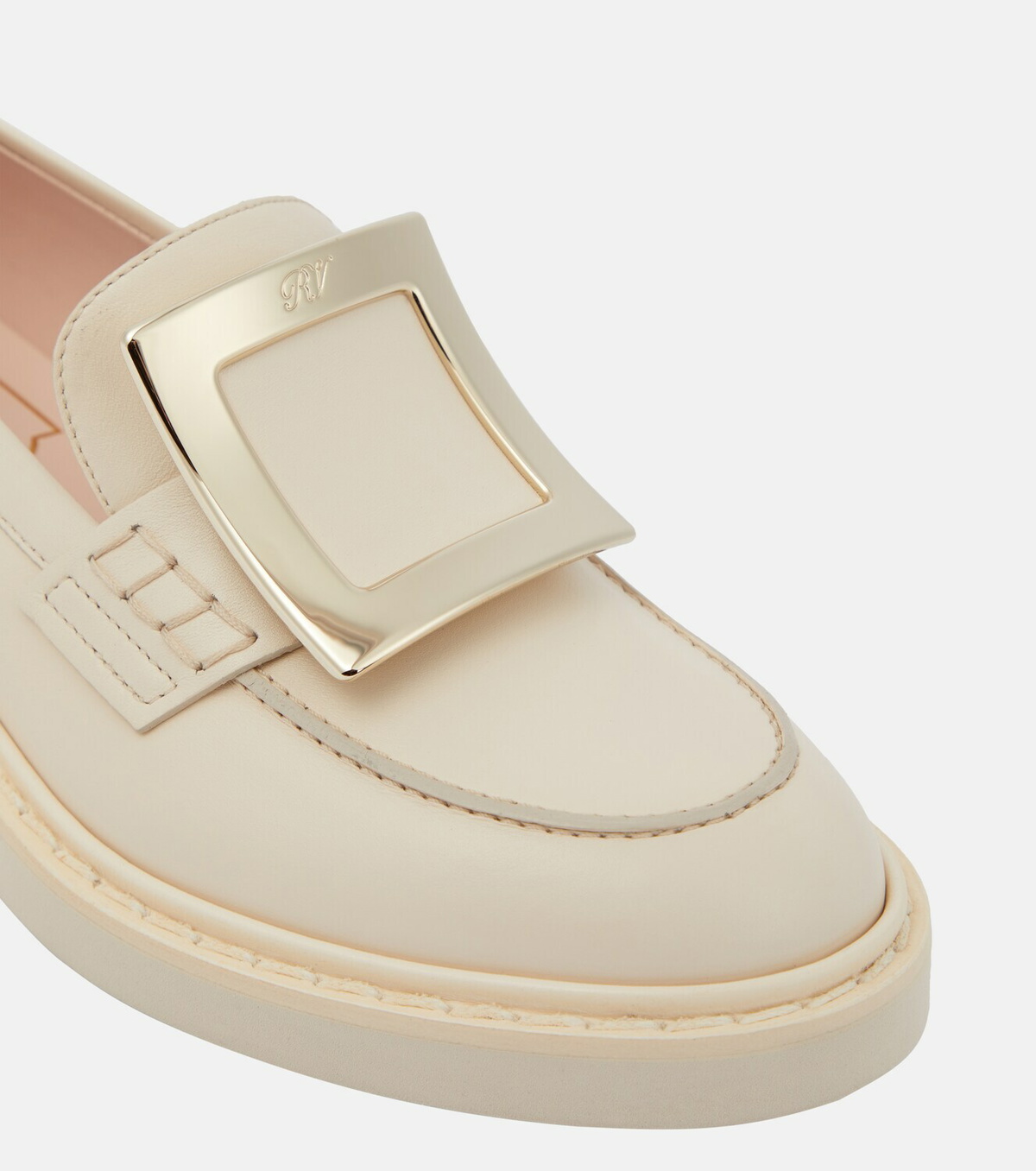 ＊Roger Vivier＊ Viv' Rangers レザーミュール 関税・送料込み Roger Vivier Viv Ranger Embellished Patent-leather Loafers