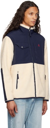 Polo Ralph Lauren Navy & Off-White Hybrid Jacket