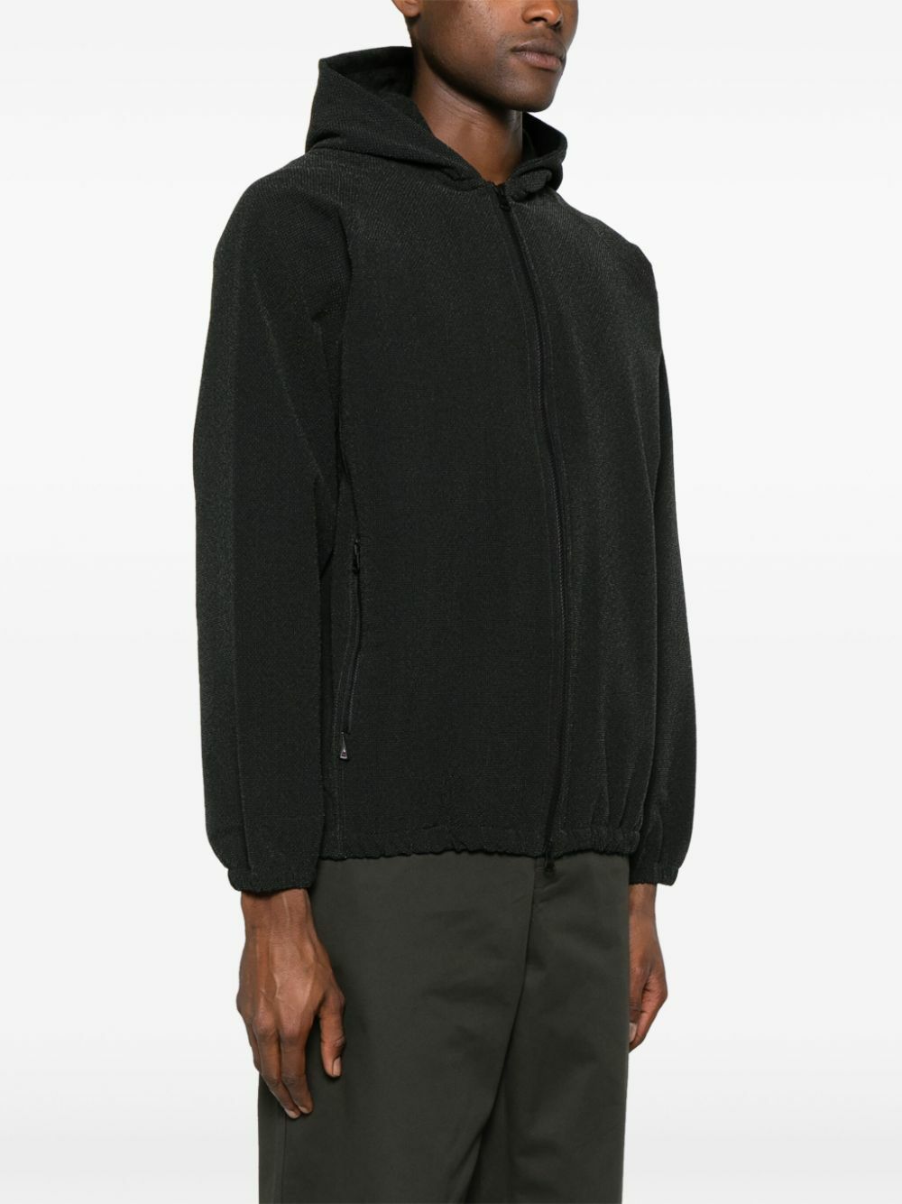 パーカー GR10K LONG SLEEVE PANEL HOOD GR10K Black IBQ Long-Sleeve Hoodie GR10K