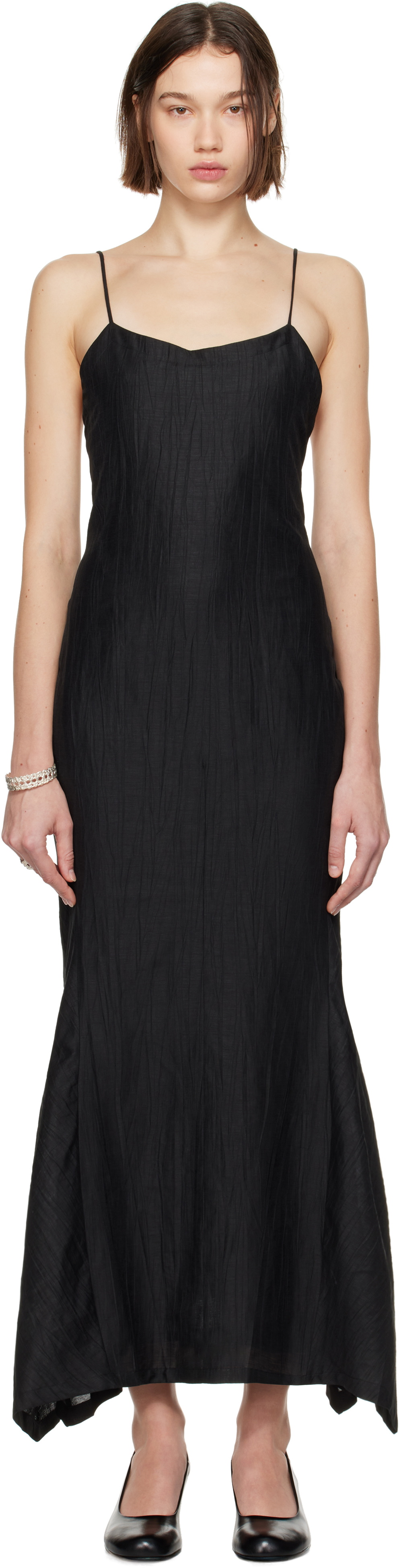 OUR LEGACY Black Naiad Maxi Dress