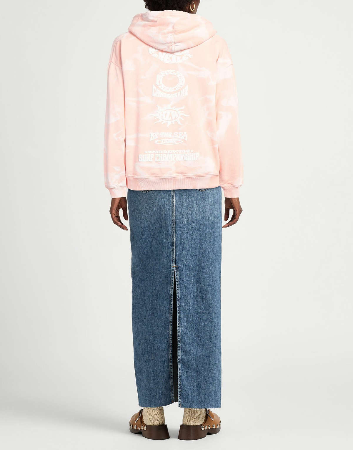 Holzweiler Womens Sweatshirt in Salmon pink