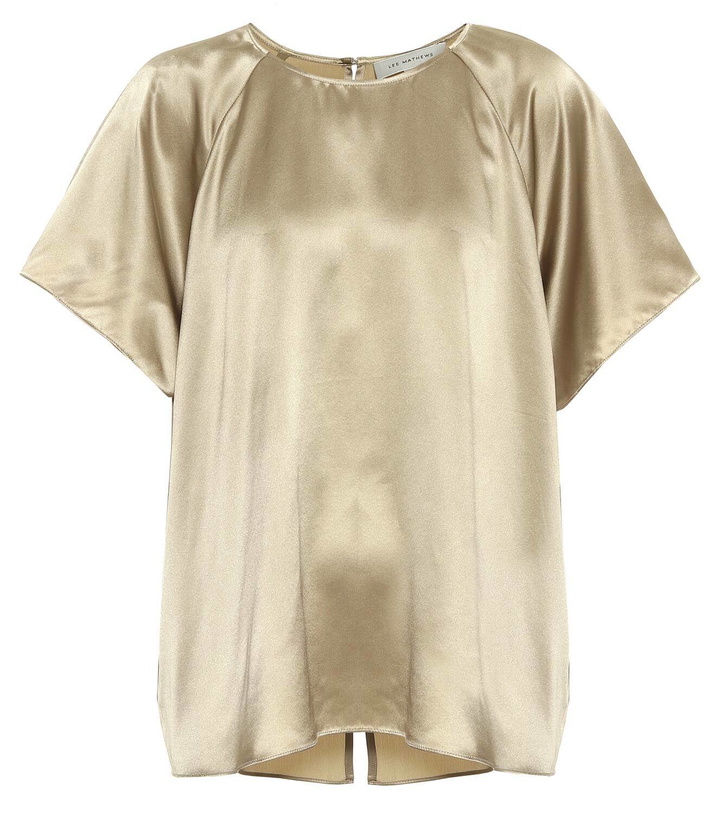 Photo: Lee Mathews Stella silk satin blouse