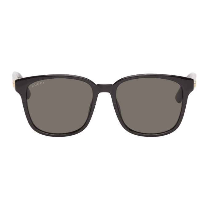 Photo: Gucci Black Square Sunglasses