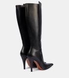 Alexander McQueen Leather knee-high boots