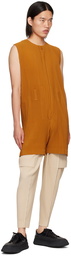 HOMME PLISSÉ ISSEY MIYAKE Orange Colorful Pleats Jumpsuit