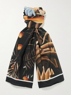 Endless Joy - Ratna Printed Silk-Crepe Scarf