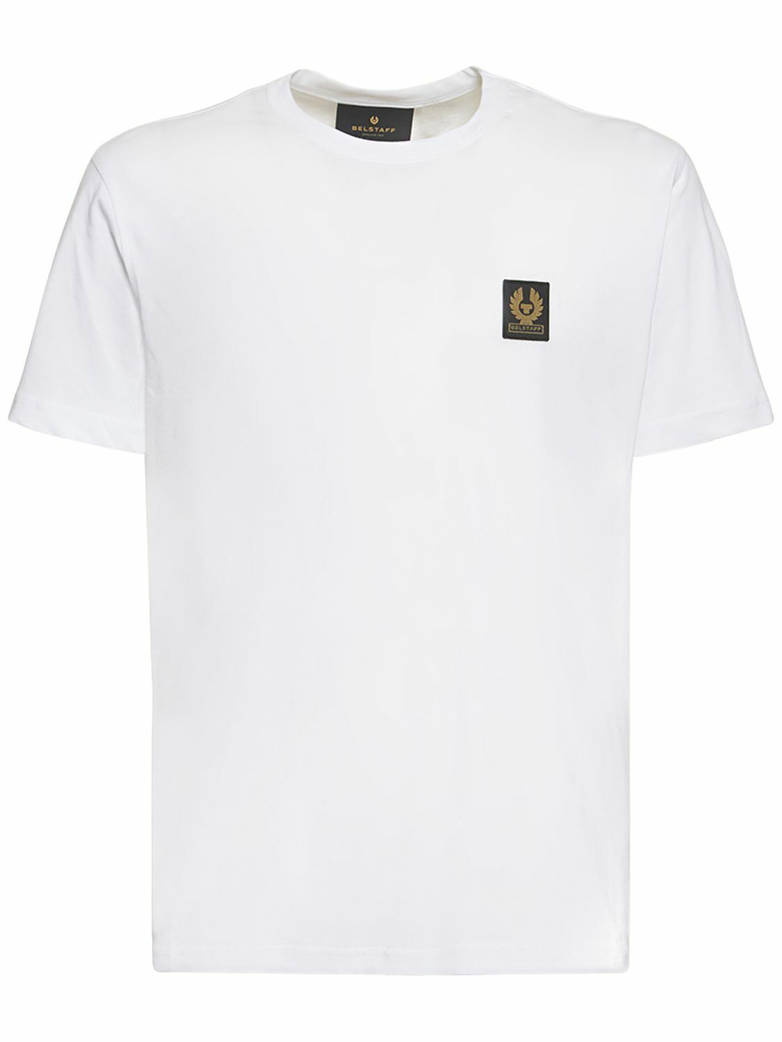 Photo: BELSTAFF - Logo Cotton Jersey T-shirt