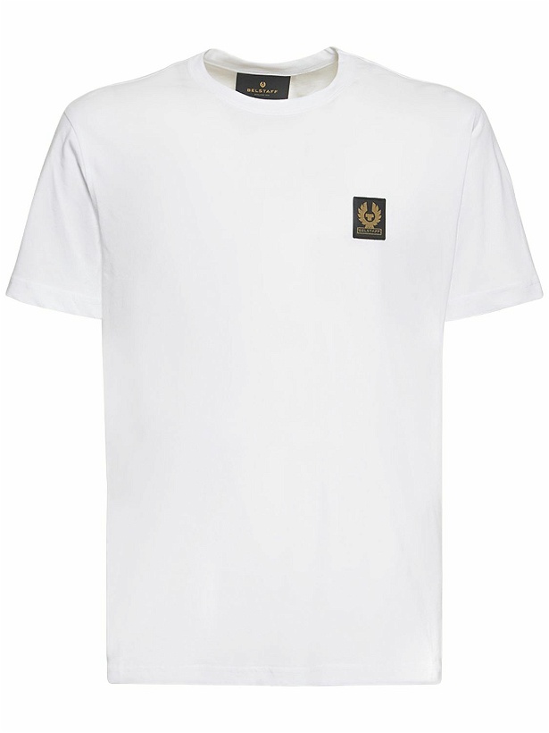 Photo: BELSTAFF - Logo Cotton Jersey T-shirt