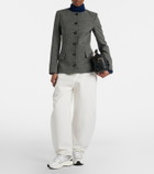 Tod's Leather-trimmed sneakers