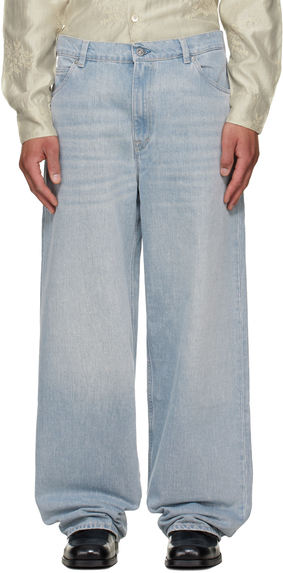 OUR LEGACY Taupe Vast Cut Jeans Our Legacy