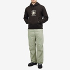 Maharishi Men's Kamon Embroidered Hoodie in Black