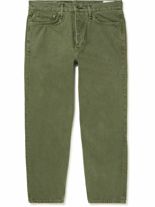 Photo: Rag & Bone - Beck Straight-Leg Jeans - Green