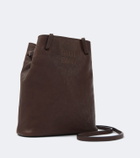 Miu Miu Mini leather shoulder bag
