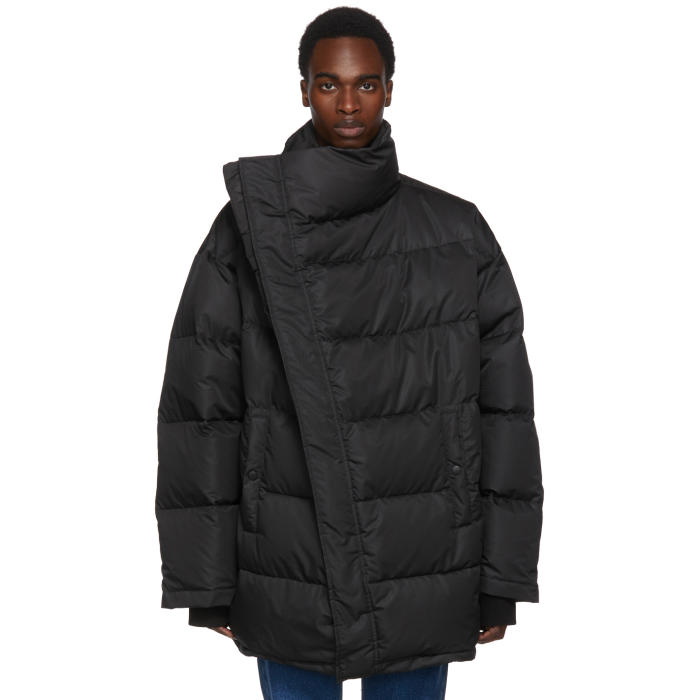 Photo: Balenciaga Black Profile Down Parka