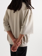 Fear of God - Logo-Appliquéd Cotton-Jersey Sweatshirt - Gray