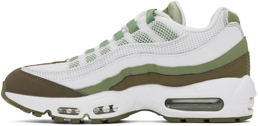 green and white air max 95