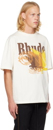 Rhude Off-White Postage T-Shirt