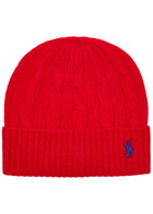 Polo Ralph Lauren Logo-embroidered Wool and Cashmere-blend Beanie - Red - One Size
