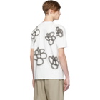 Camiel Fortgens White Spray Paint Logo T-Shirt