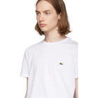 Lacoste White Pima Cotton T-Shirt