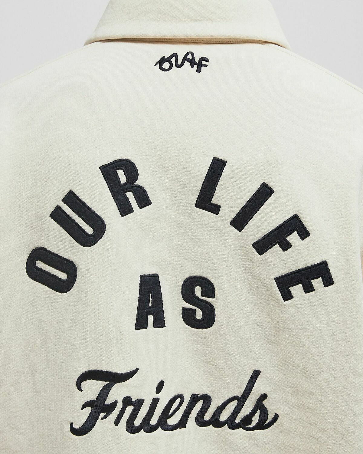 ØLÅF VARSITY POLO SWEAT White Men