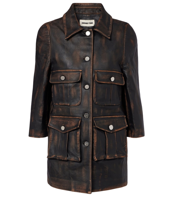 Photo: Shushu/Tong Leather jacket