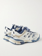 BALENCIAGA - Track Nylon, Mesh and Rubber Sneakers - White - EU 40