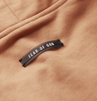 Fear of God - Oversized Loopback Cotton-Jersey Zip-Up Hoodie - Brown