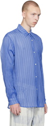 Our Legacy Blue Initial Shirt