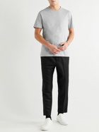 Mr P. - Mélange Cotton-Jersey T-Shirt - Gray