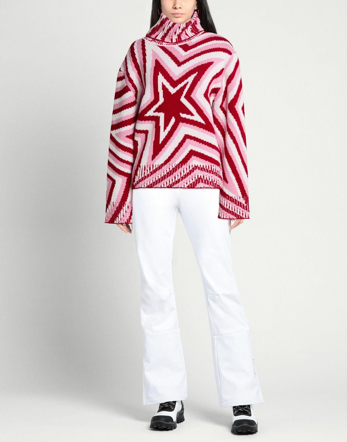 Perfect Moment Womens Turtleneck Fuchsia