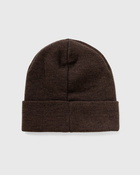 Bstn Brand Mig Merino Beanie Brown - Mens - Beanies