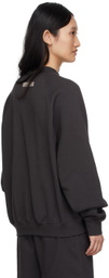 Fear of God ESSENTIALS Black '1977' Sweatshirt