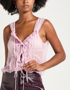 Maison Margiela Womens Bodysuit in Pink