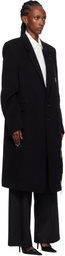 Ann Demeulemeester Black Viv High Comfort Tailored Coat