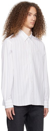 Acne Studios White Button-Up Shirt