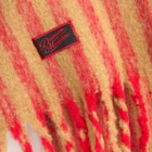 Damson Madder Women's Brushed Oversize Stripe Scarf in Multi 