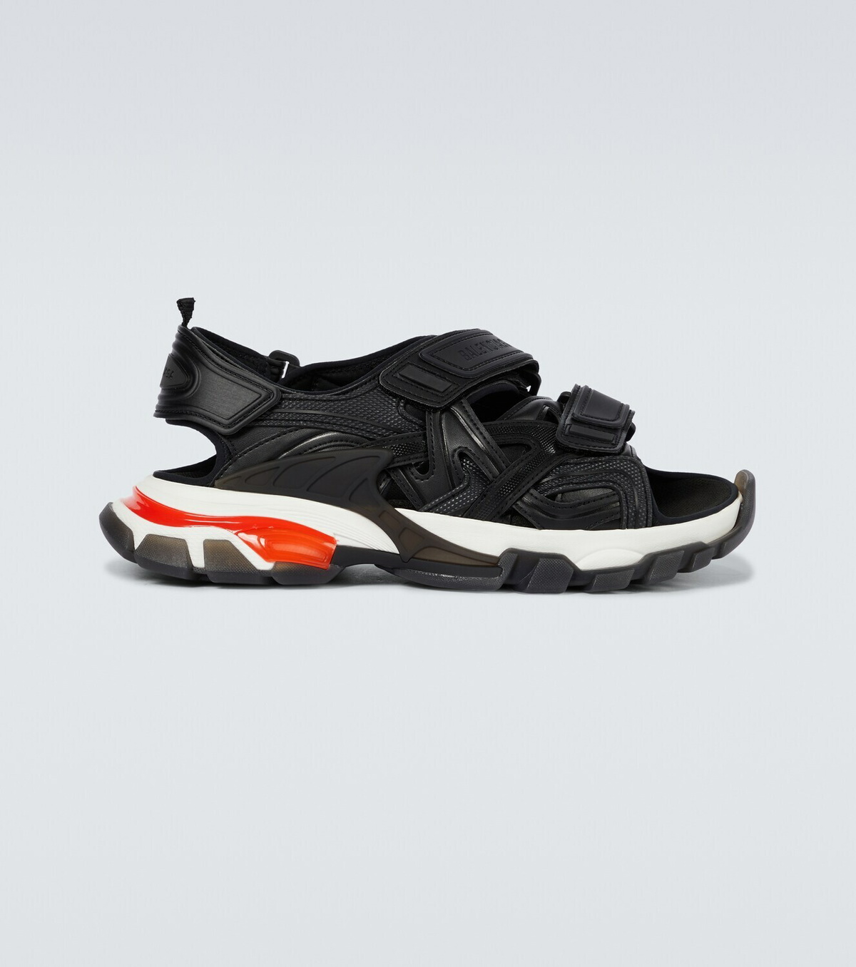 Balenciaga - Track Clear Sole strapped sandals
