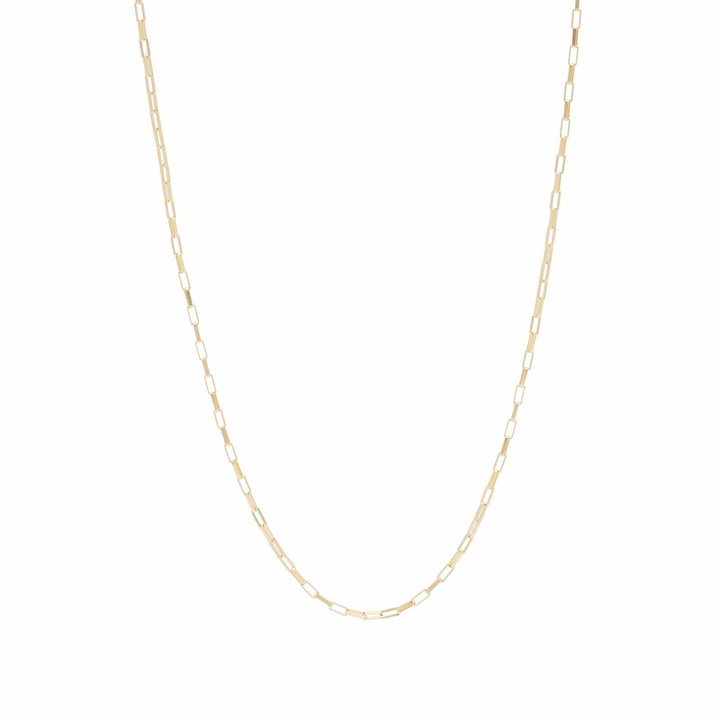 Photo: Tom Wood Men's 18" Billie Chain in Gold