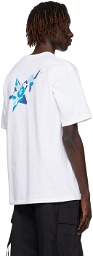 BAPE White & Blue ABC Camo T-Shirt