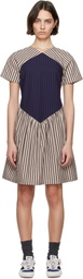SC103 Brown Ace Minidress