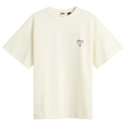 NANGA Men's Eco Hybrid Vintage Flower T-Shirt in White