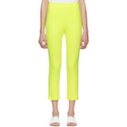 A-Plan-Application Yellow Cigarette Lounge Pants