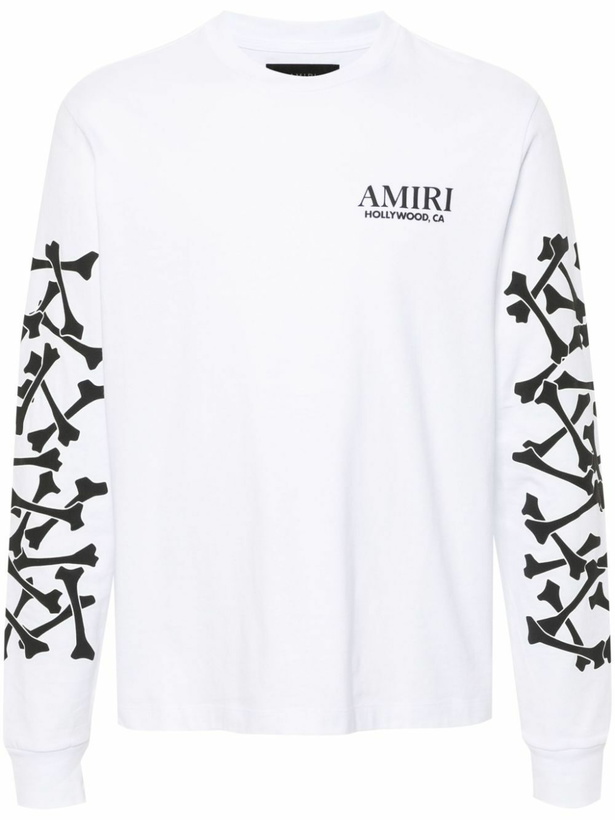 Photo: AMIRI White Bones T-Shirt