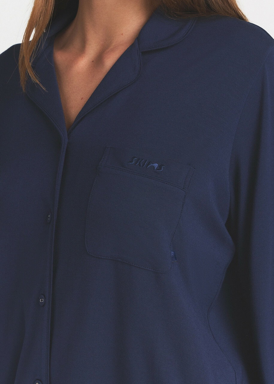Skims Jersey Pyjama set Navy