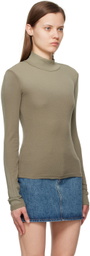 COTTON CITIZEN Khaki Verona Turtleneck