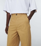 Incotex x Facetasm Wide-leg cotton pants